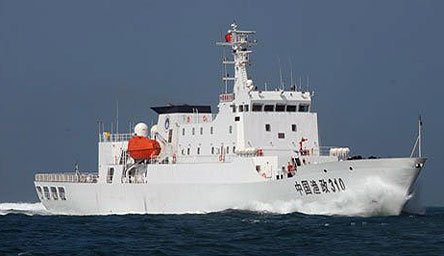 菲稱中國(guó)漁政310船返回黃巖島 造巨浪威脅菲方