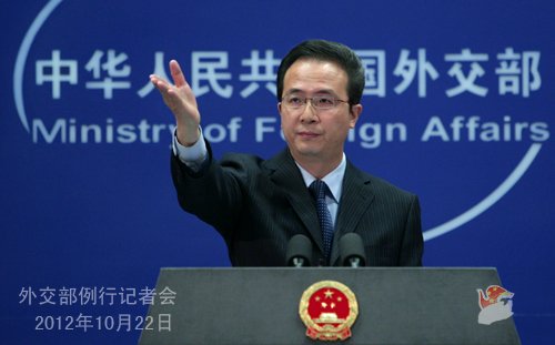 外交部:美國代表團訪華不存在調停和斡旋職能