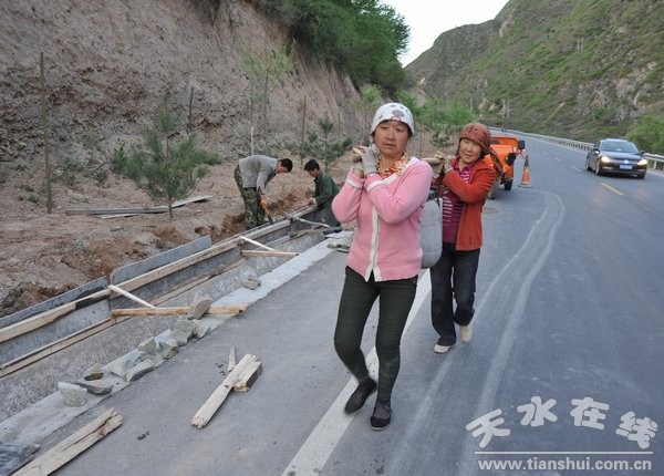 5月4日縣委書記劉天波檢查道路綠化工程 (10).jpg