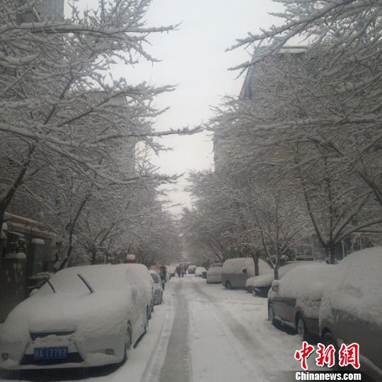 烏魯木齊持續(xù)降雪超過30小時積雪厚度超20厘米