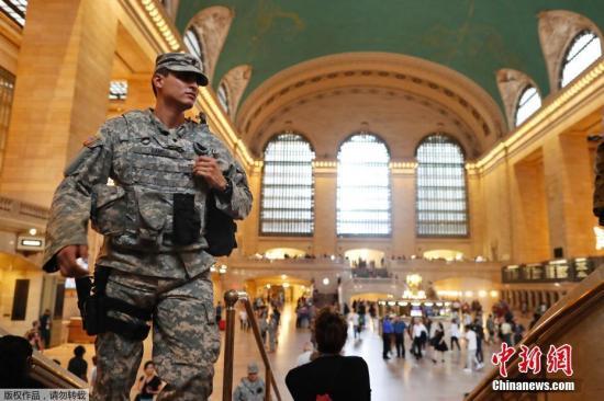 美國(guó)新澤西火車站附近發(fā)現(xiàn)可疑包裹 警方成功排爆